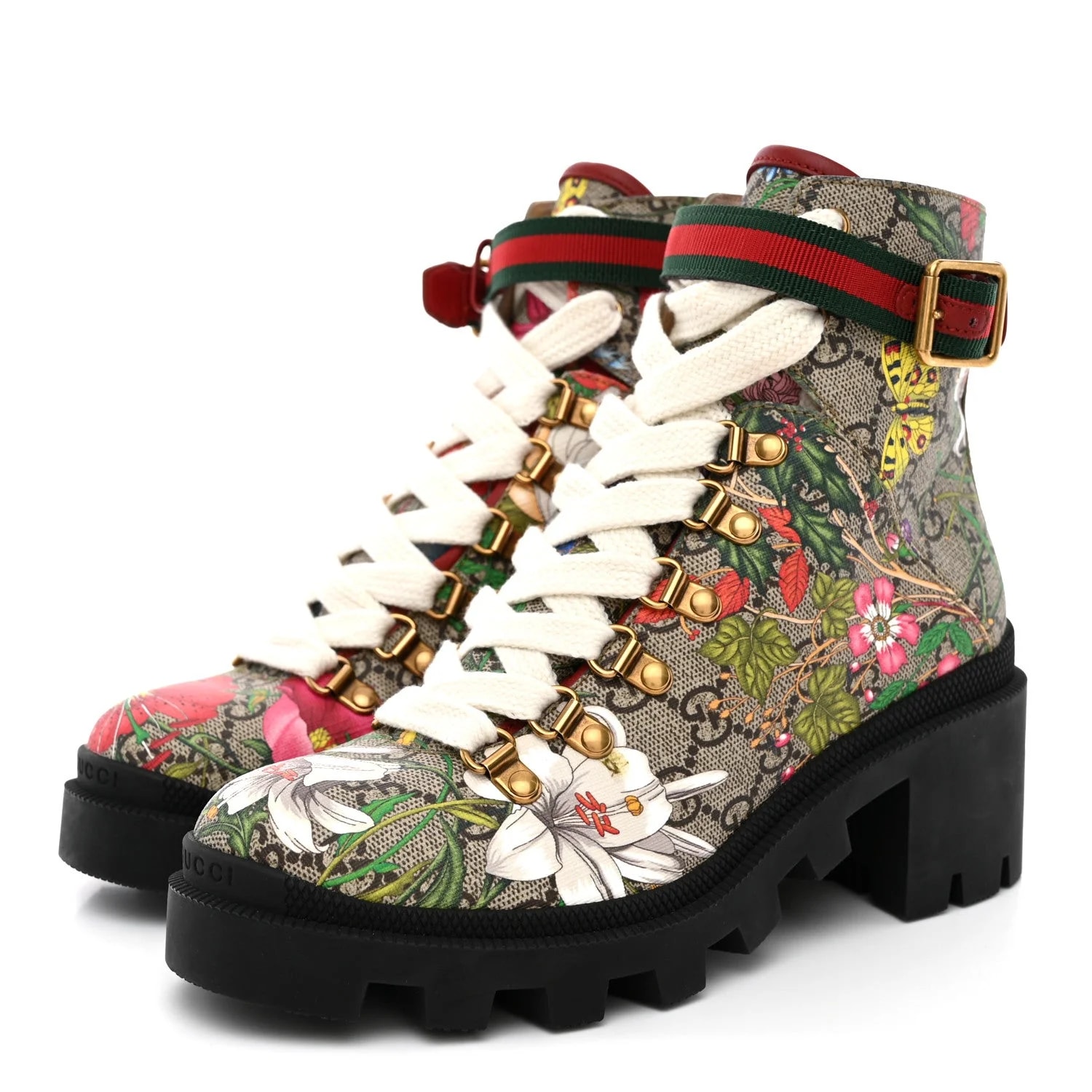 Flora Lace Up Combat Ankle 36 4
