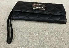 Chanel Quilted Tri-Fold Wallet Double Flap 4