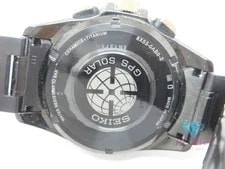 Seiko Astron GPS Solar 8X53-0AB0-2 Black SS Analog 4
