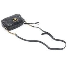 Gucci Matelassé Chevron GG Marmont Small Chain 157956999 [P] 3