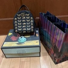 Gucci GG Marmont Butterfly Backpack From Japan 2