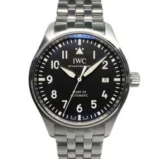 IWC — IWC Pilot IW328202 40mm Stainless Steel Black #UW784 — Watch — resale