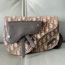 Dior — Christian Dior Messenger With Grained Trim — Handbag — resale