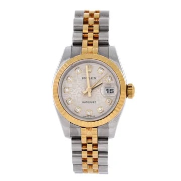 Rolex — Datejust Automatic Stainless Steel and Yellow Gold With Diamond Markers 26 — Watch — resale