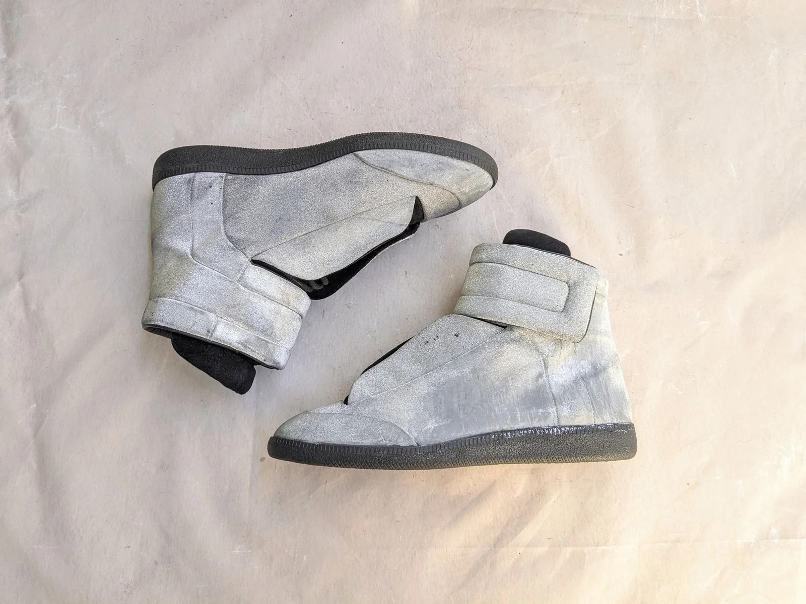 Maison Margiela — Maison Margiela Futures Glitter 13 46 High — Sneaker — resale