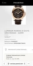 Panerai Luminor Marina 8 Days PAM00511 3