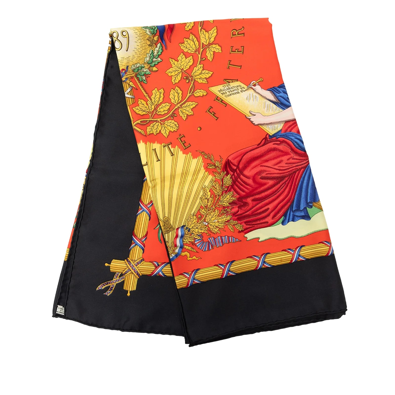 Hermès — Republique Francaise Liberte Egalite Fraternite 1789 Scarf 90 — Accessory — resale
