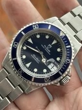 1991 Tudor Submariner 79090 Blue 40mm Box Papers Serviced Rolex Case Crown 2