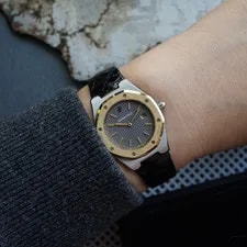 Audemars Piguet Royal Oak Two-Tone Yellow Gold 28 Mm Quartz 1990s 2