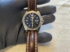 Breitling — Breitling Windrider Cockpit Date Black Dial Chronometer A49350 — Watch — resale