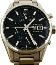 Tag Heuer Carrera Calibre 16 CBK2110.BA0715 Auto Excellent A6075 3