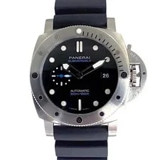 Panerai — Panerai Submersible PAM01229 42mm SS Rubber Automatic 300m Water #KN206 — Watch — resale