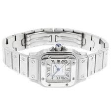 Cartier — Cartier Santos Galbe SM W20054D6 24mm SS Silver #C11880 — Watch — resale