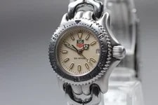 [Exc+5] TAG Heuer SEL S/el S99.008M 200m Silver Quartz From Japan 2