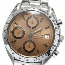 Omega — Omega Speedmaster Date 3511.60 Automatic 38mm Orange Chronograph — Watch — resale