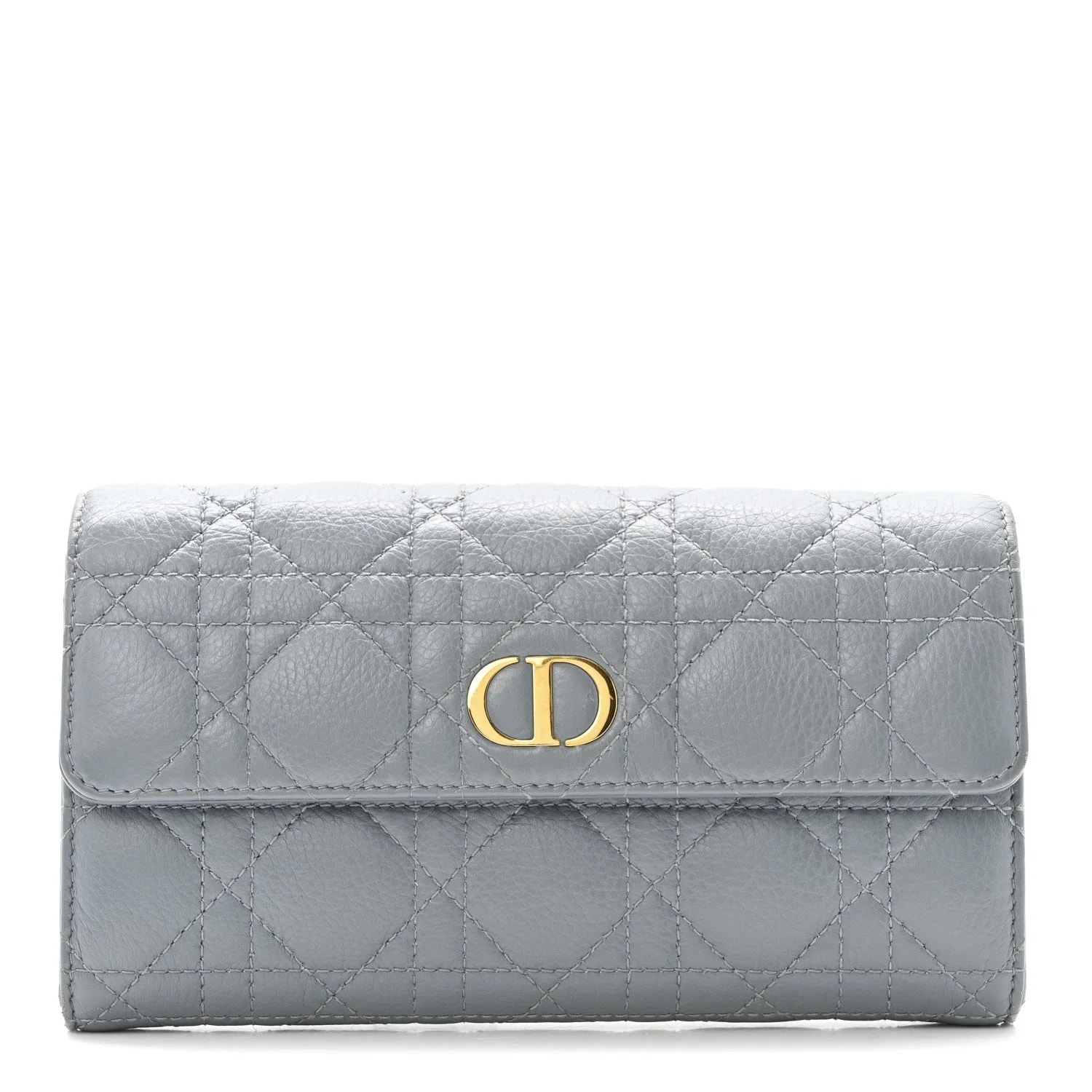 Dior — Supple Caro Long Wallet Cloud — Accessory — resale