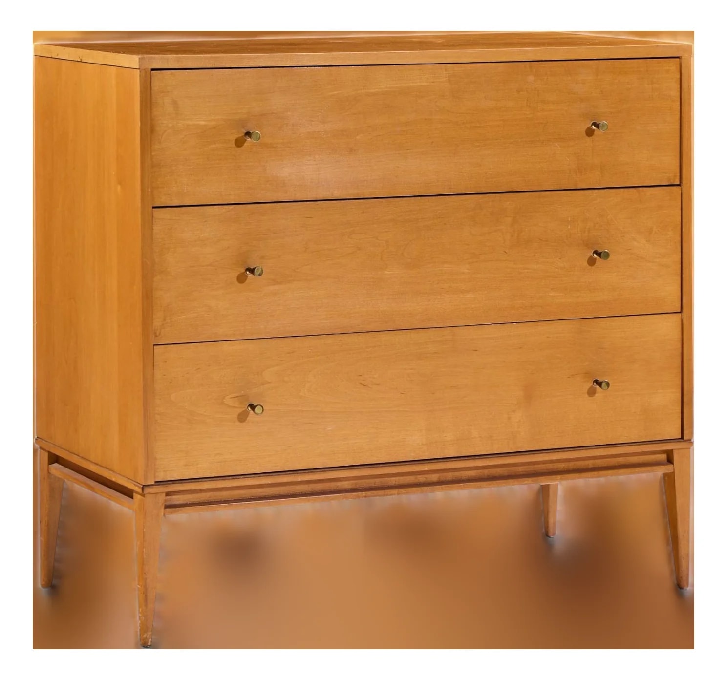 Planner Group — Paul McCobb for Planner Group Mid Century 3-Drawer Chest Dresser — Furniture — resale