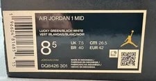 Size 8.5 - Air Jordan 1 Mid Lucky DQ8426301 2