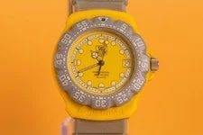 Tag Heuer Formula 1 Ref. 382.513/1 Yellow Dial Original Straps 34mm 2