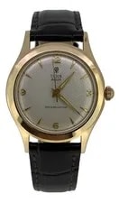 Tudor — Tudor Aqua Small Rose Honeycomb Dial 33mm 9k Y/G — Watch — resale