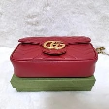 Gucci 476433 GG Marmont Matelassé Super Mini - 6.75" X 4" X 1.75" 4
