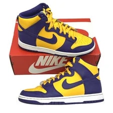 NIKE — Nike Dunk High Retro Court Court Shoes 9.5 Lakers — Sneaker — resale