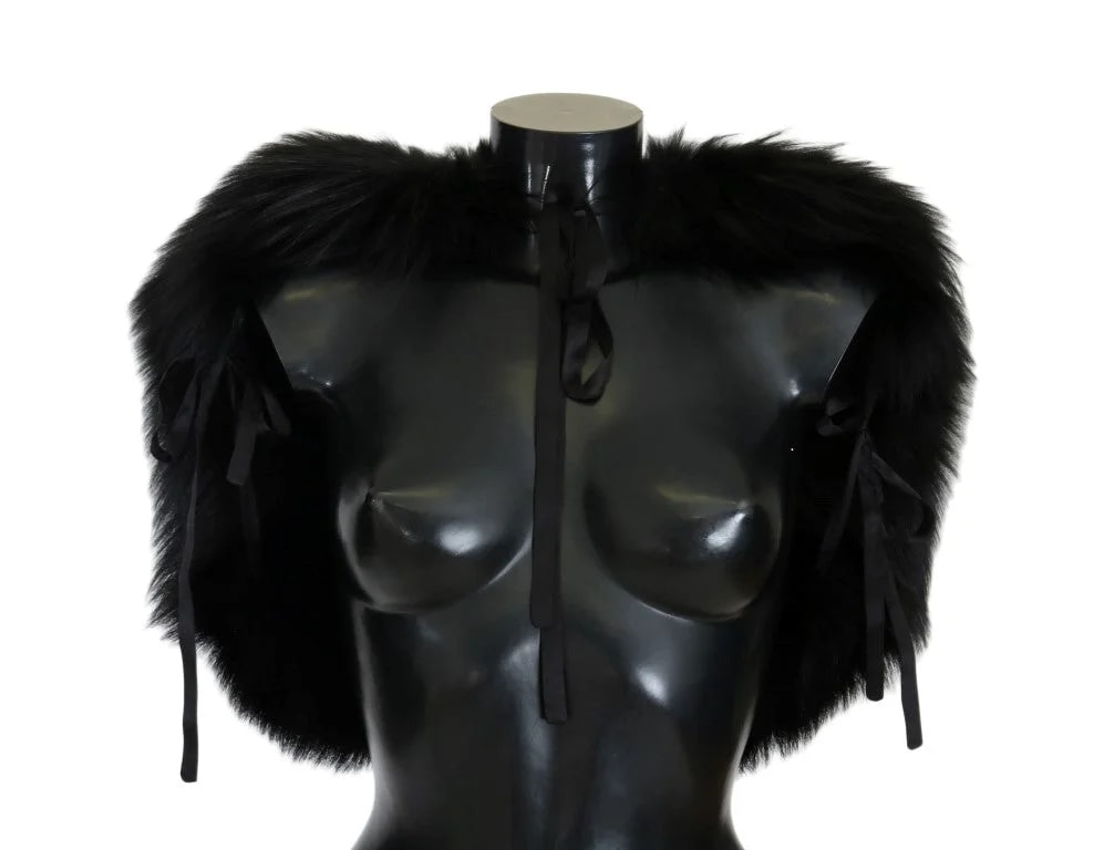 Dolce & Gabbana — Dolce & Gabbana Fox Fur Scarf — Accessory — resale