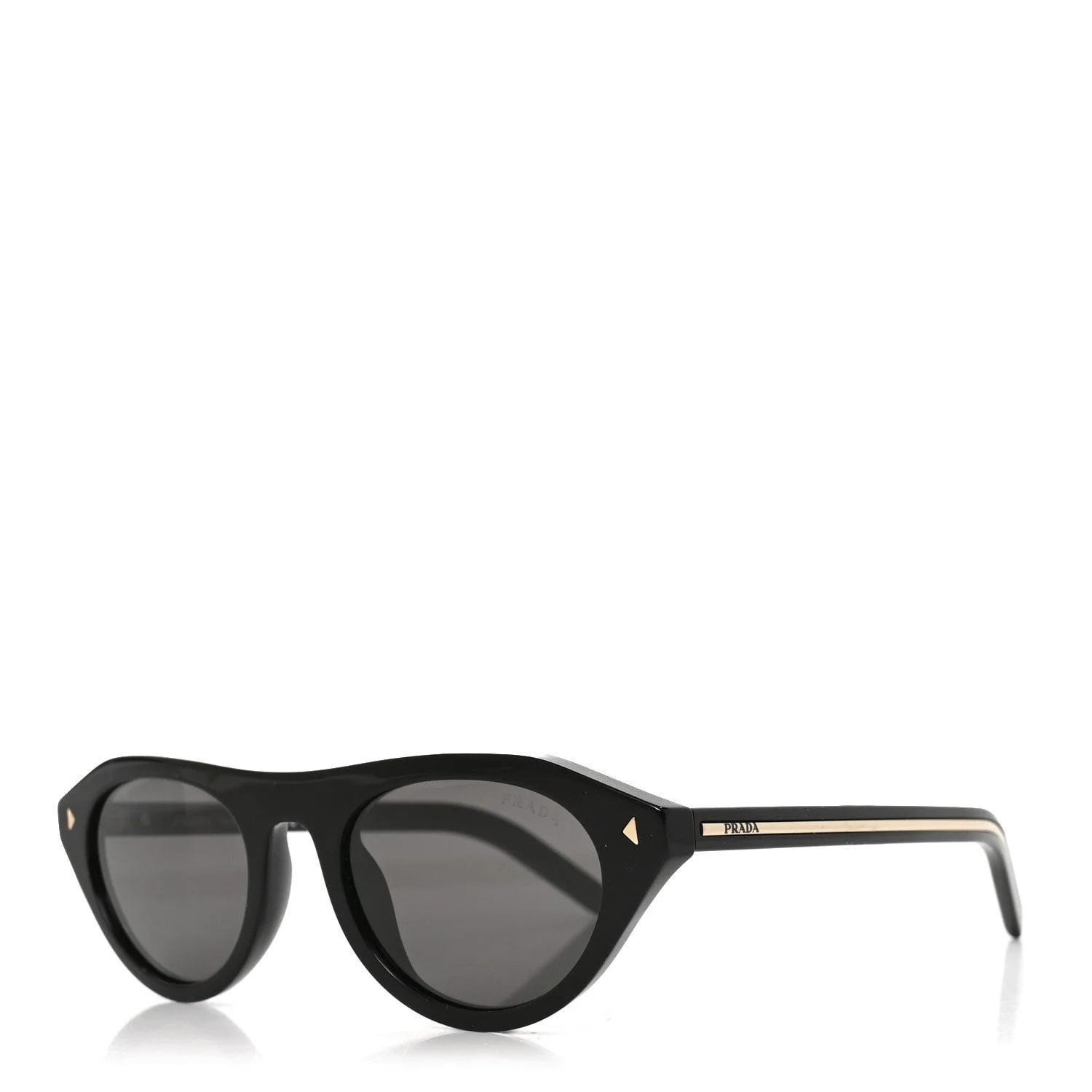 Prada — Acetate Iconic Metal Plaque Sunglasses SPR B15 — Accessory — resale