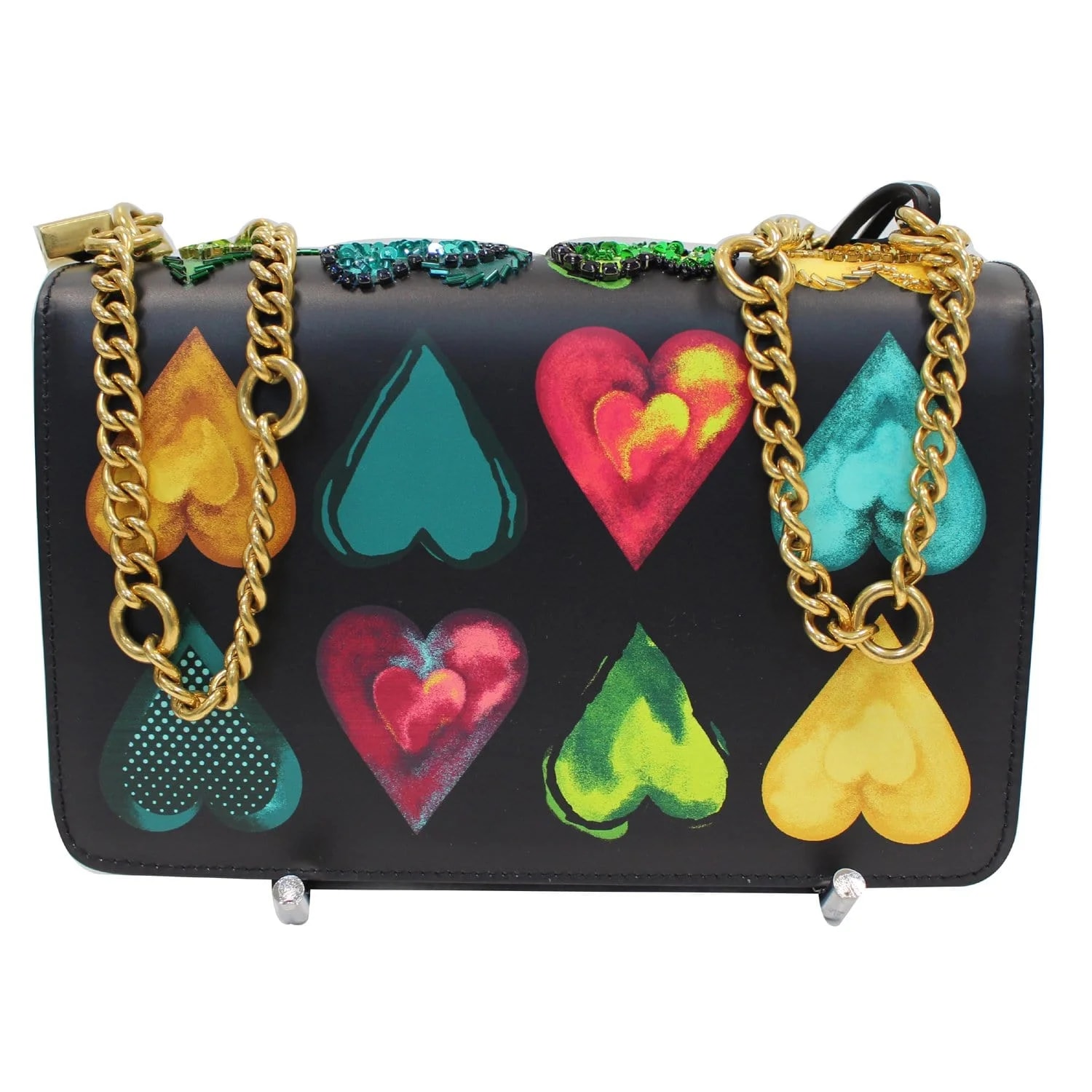 Versace Hearts Embellished 3
