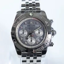 Breitling Chronomat 41 | Mother of Pearl Diamond Dial | 2019 | Ref. AB0140 3
