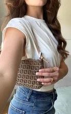 Fendi Pochette Baguette Monogram 3