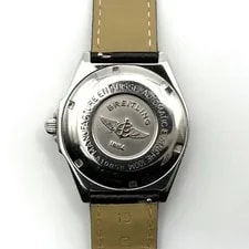 Breitling — Breitling Wings A10050 Automatic Black Dial Stainless Steel 38mm — Watch — resale