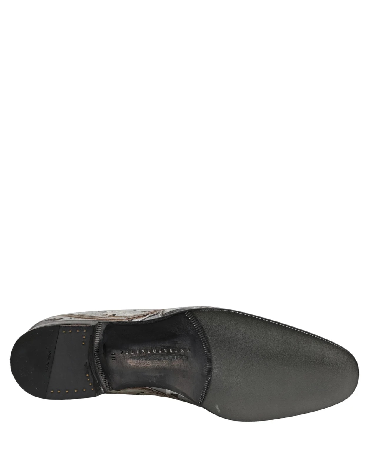 Dolce & Gabbana — Dolce & Gabbana Roman Slip on Dress Loafers Shoes — Designer Shoe — resale