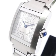 Cartier Tank WSTA0065 22mm Stainless Steel Silver #UW2250 2