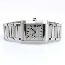 Cartier Tank WSTA0065 22mm Stainless Steel Silver #UW2250 3
