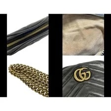 Gucci GG Marmont Round Mini Chain From Japan 2