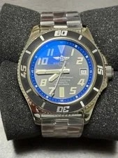 Breitling — Breitling Superocean Automatic Black Blue — Watch — resale