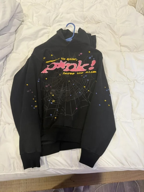 Sp5der p*nk hoodie 2