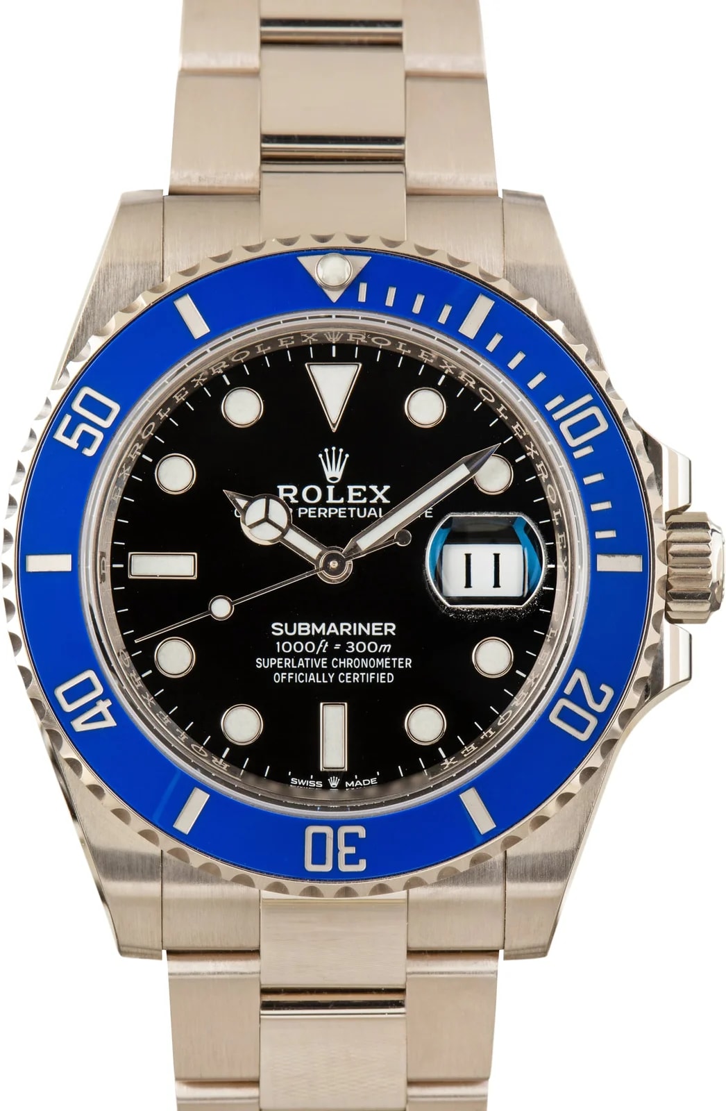 18k White Gold Rolex Submariner 126619LB Cookie Monster 2