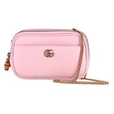 Gucci — Gucci GG Marmont Double G Bamboo Chain — Handbag — resale