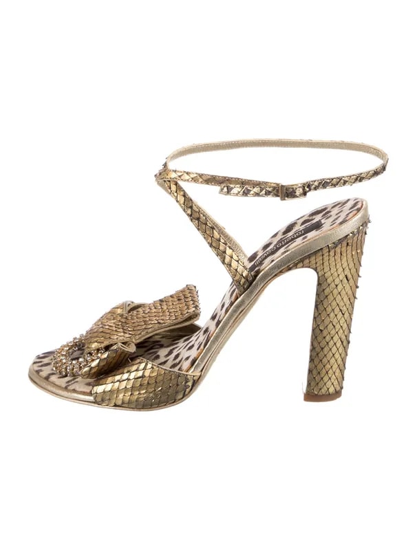 Roberto Cavalli — Animal Print — Designer Shoe — resale