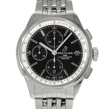 Breitling Premier Chronograph 42 A13315351B1A1 Automatic Black Dial 2