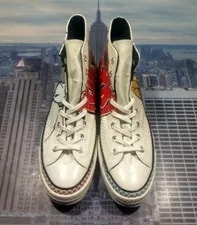 Converse X Tom & Jerry Chuck 70 High Top Egret/ - Size 6.5 165734c 3