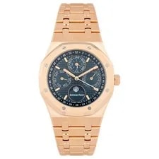 Audemars Piguet — Audemars Piguet Royal Oak Perpetual Calendar Rose Gold 41mm 26574OR Full Set — Watch — resale