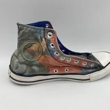 Superman Converse High Top Shoes 8 Chuck Taylor All Star X DC Comics 2