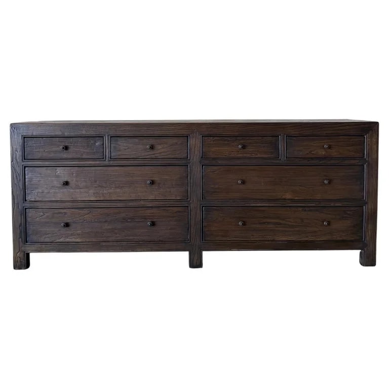 Bloom Home Inc — Ollie II Reclaimed Elm 8 Drawer Dresser - Dark Walnut — Furniture — resale