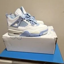 Jordan 4 Retro Forget Me Not Floral Lace Up 6.5W 6.5 W HV0823-100 4