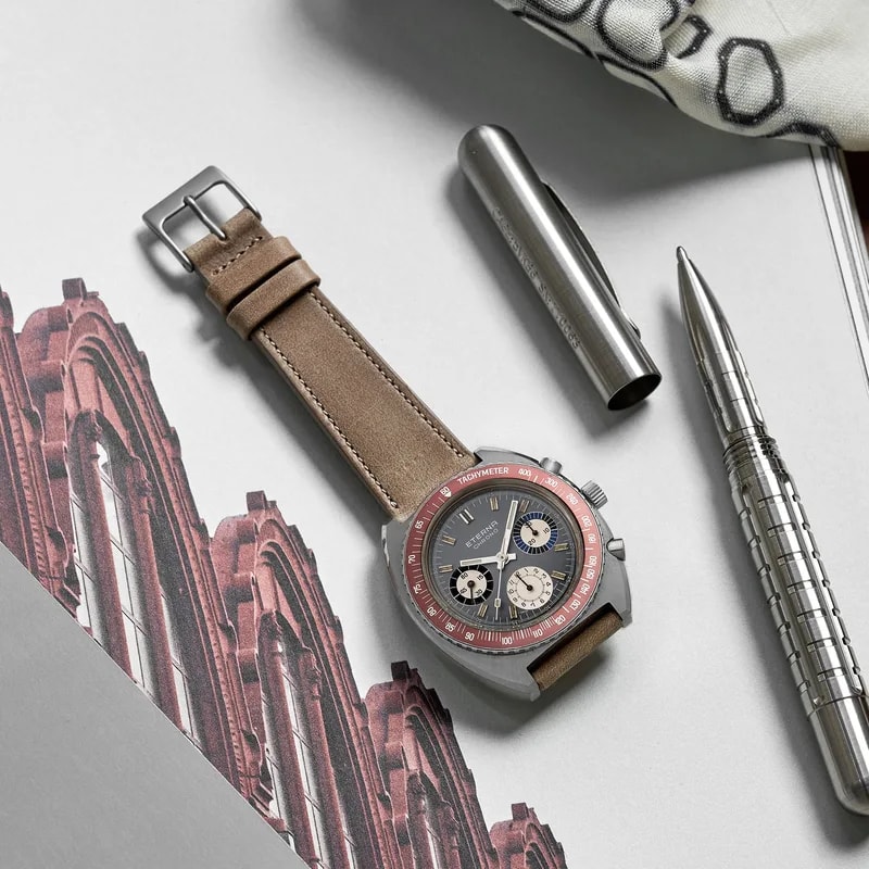 1970s Eterna Chrono Ref. 154 FTP-7 3