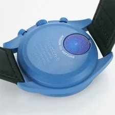 Swatch X Omega Speedmaster Mission To Neptune Chronograph S033N100 #S71221 2