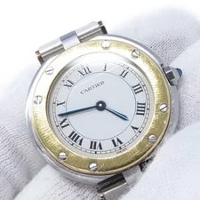 Cartier Santos Vendôme SM 26.9mm Stainless Steel/YG White Dial 8191 4